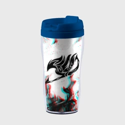 Термокружка-непроливайка Fairy tail glitch