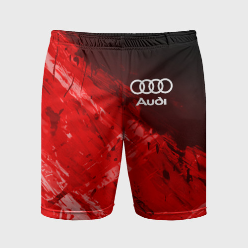 Мужские шорты спортивные Audi, цвет 3D печать