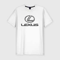 Мужская футболка хлопок Slim Lexus