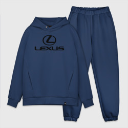 Мужской костюм oversize хлопок Lexus