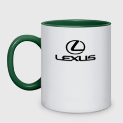 Кружка двухцветная Lexus