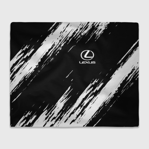 Плед 3D Lexus, цвет 3D (велсофт)