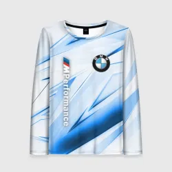 Женский лонгслив 3D BMW БМВ