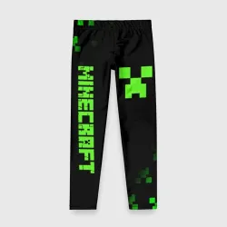 Детские леггинсы 3D Minecraft Creeper