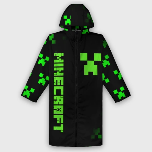 Дождевик унисекс 3D Minecraft Creeper