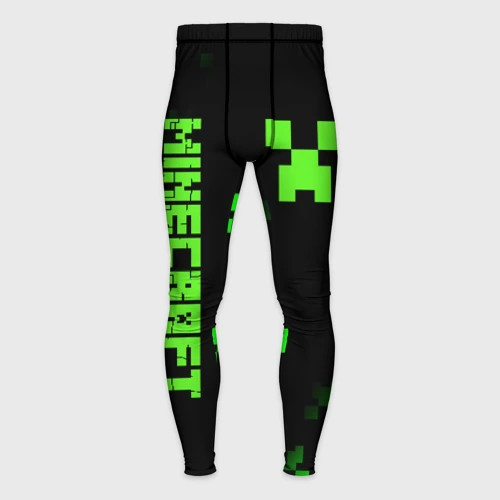 Мужские тайтсы 3D Minecraft Creeper
