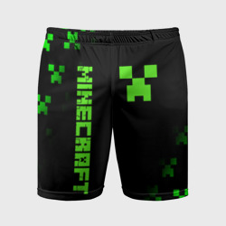 Мужские шорты спортивные Minecraft Creeper