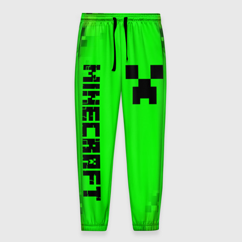 Мужские брюки 3D Minecraft Creeper, цвет 3D печать