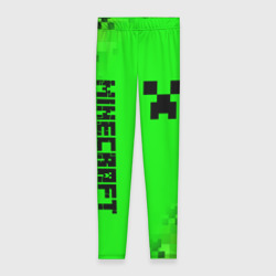 Леггинсы 3D Minecraft Creeper