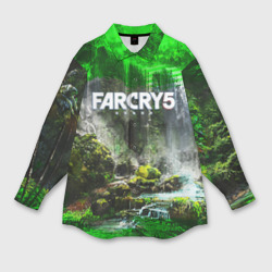 Женская рубашка oversize 3D Farcry5