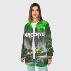 Женская рубашка oversize 3D Farcry5 - фото 2