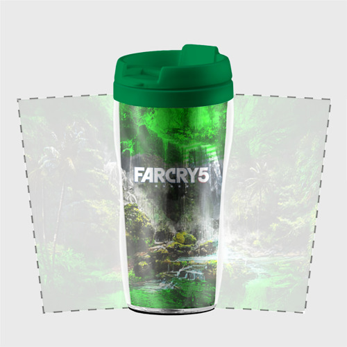 Термокружка-непроливайка Farcry5, цвет зеленый - фото 2