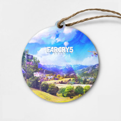 Деревянная игрушка круг Farcry 5