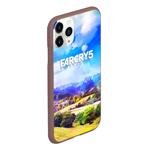 Чехол для iPhone 11 Pro Max матовый Farcry 5, цвет коричневый - фото 3