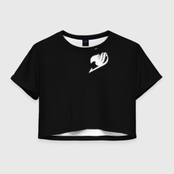 Женская футболка Crop-top 3D Хвост Феи аскетичный дизайн