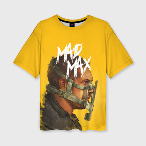 Женская футболка oversize 3D Mad Max, цвет 3D печать
