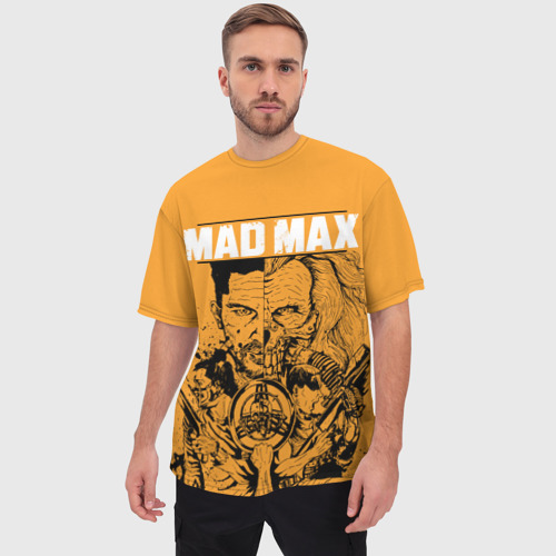 Мужская футболка oversize 3D Mad Max, цвет 3D печать - фото 3