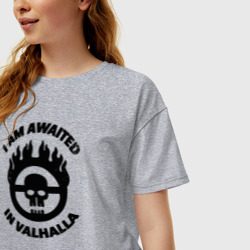 Женская футболка хлопок Oversize Mad Max sign - фото 2
