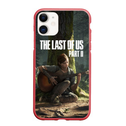 Чехол iPhone 11 матовый The Last of Us part 2
