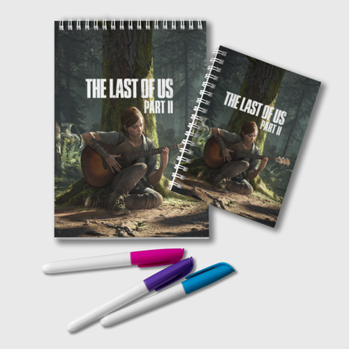 Блокнот The Last of Us part 2, цвет белый