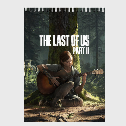 Скетчбук The Last of Us part 2, цвет белый