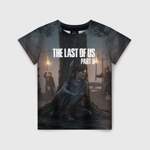 Детская футболка 3D The Last of Us part 2, цвет 3D печать