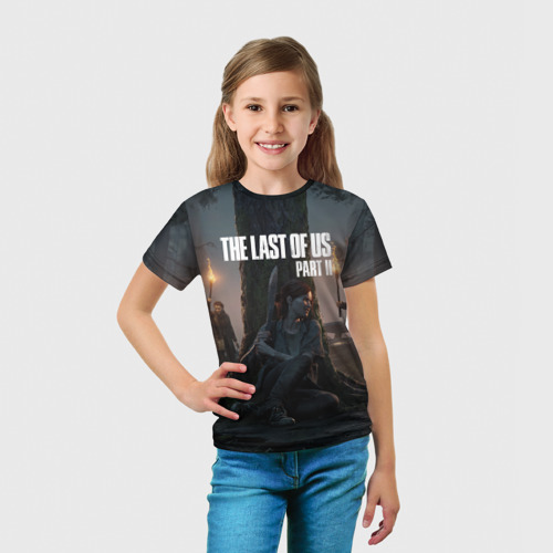 Детская футболка 3D The Last of Us part 2, цвет 3D печать - фото 5