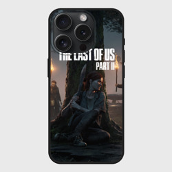 Чехол силиконовый для Apple iPhone 15 Pro матовый The Last of Us part 2