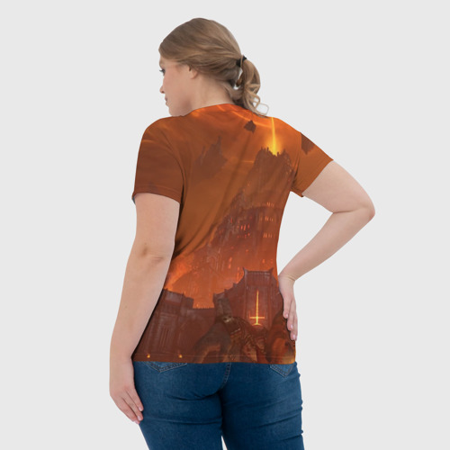 Женская футболка 3D Палач Рока, цвет 3D печать - фото 7