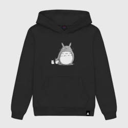 Женская толстовка хлопок Тоторо рисунок карандашом