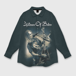 Мужская рубашка oversize 3D Children of Bodom 4