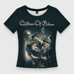 Женская футболка 3D Slim Children of Bodom 4