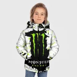Зимняя куртка для мальчиков 3D Monster energy - фото 2