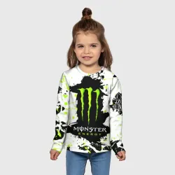 Детский лонгслив 3D Monster energy - фото 2