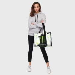 Сумка-шоппер 3D Monster energy - фото 2