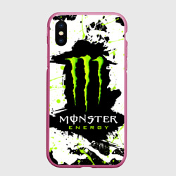 Чехол для iPhone XS Max матовый Monster energy