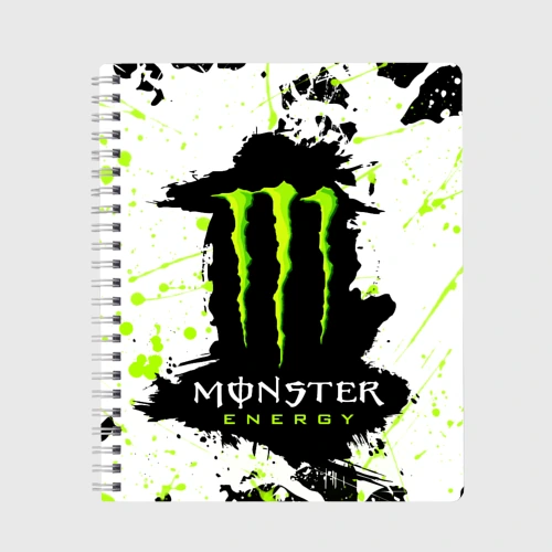 Тетрадь Monster energy