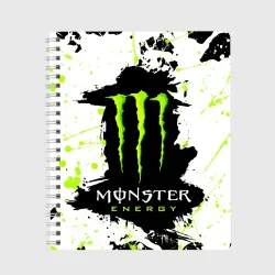 Тетрадь Monster energy