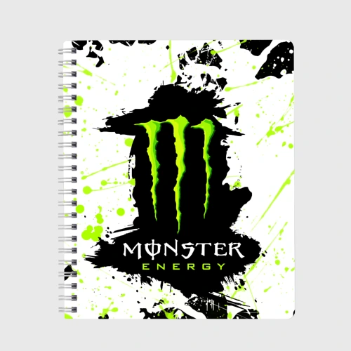 Тетрадь Monster energy