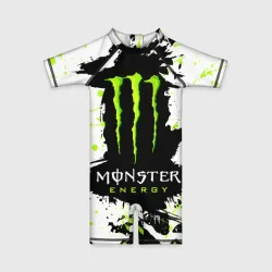 Детский купальный костюм 3D Monster energy