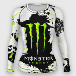 Женский рашгард 3D Monster energy