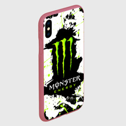 Чехол для iPhone XS Max матовый Monster energy - фото 2