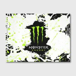 Альбом для рисования Monster energy