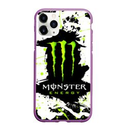 Чехол для iPhone 11 Pro Max матовый Monster energy