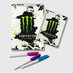 Блокнот Monster energy