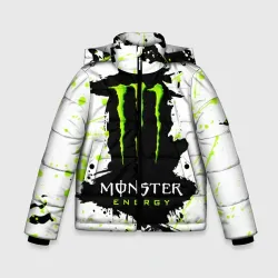 Зимняя куртка для мальчиков 3D Monster energy