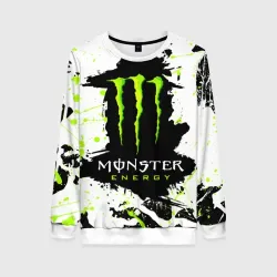 Женский свитшот 3D Monster energy