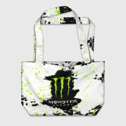 Пляжная сумка 3D Monster energy