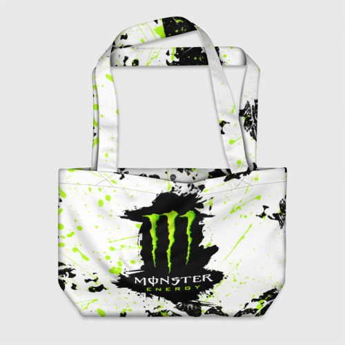 Пляжная сумка 3D Monster energy