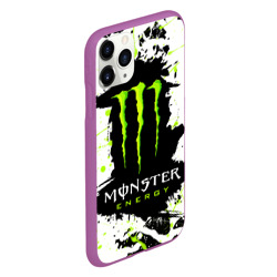 Чехол для iPhone 11 Pro матовый Monster energy - фото 2